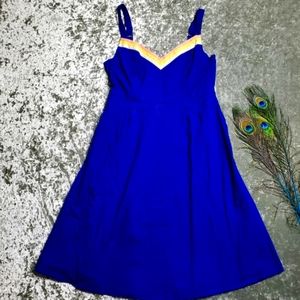 Modcloth Blue Midi Dress